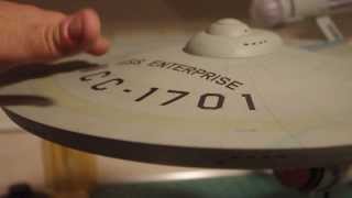 Polar Lights 1350 Classic Star Trek Enterprise model project Part 8 [upl. by Cull]