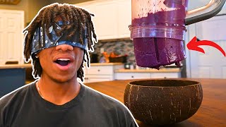 Making a Smoothie Bowl Blindfolded [upl. by Yeca]