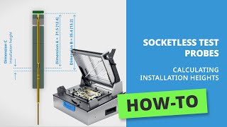 INGUN SLine socketless guide calculating installation heights of contact terminals [upl. by Ahsikad]