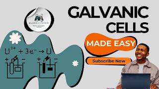 Chemistry  Electrochemistry  Galvanic cell Full lesson [upl. by Esinehc]