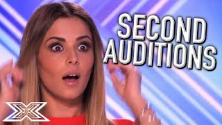 ACTS Return for SECOND Auditions on The X Factor UK  X Factor Global [upl. by Figge]