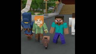 Help Steve and Alex beat the Mutant Zombie and save the villagers 👍 [upl. by Biddy21]