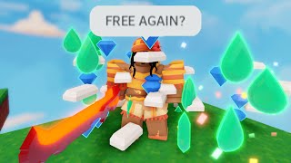 Why is Lucia Kit Free again Its SO POWERFUL Roblox Bedwars [upl. by Hgieleak]