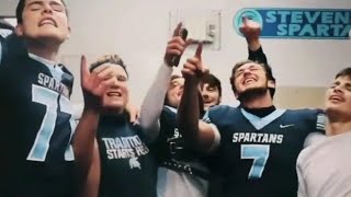 TikTok Viral Football Players Locker room MV  Caden Woodall 7 [upl. by Attekal]