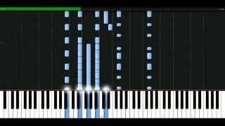 Moby  Go Piano Tutorial Synthesia  passkeypiano [upl. by Dazraf]