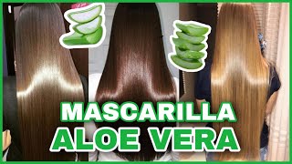 SABILA  ALOE VERA para tener un CABELLO  PELO Hermoso Saludable  NatyGloss [upl. by Silver]