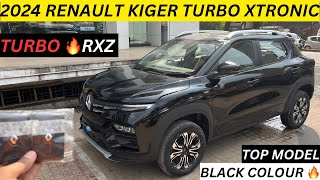 2024 Renault Kiger RXZ Turbo Xtronic Detailed Review  Turbo🔥 Renault Kiger Turbo Top Model Review [upl. by Annalla]