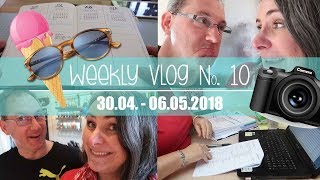 Weekly Vlog 10  Es gibt viel zu tun  Mein Notizbuchsystem  Was gibts bei HelloFresh [upl. by Enelaj862]