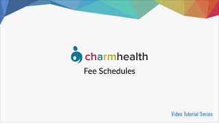 Configuring Fee Schedules [upl. by Glenden252]