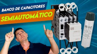 🔝Montando um BANCO de CAPACITORES SEMIAUTOMÁTICO [upl. by Nibas]