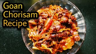 Goan Chorisam Recipe  Goan Pork Sausages [upl. by Azila]