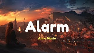 AnneMarie  Alarm Marshmello Remix  Lyrics [upl. by Cinom]