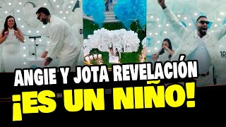 ANGIE ARIZAGA Y JOTA BENZ ASÍ FUE LA INCREÍBLE REVELACIÓN DEL BEBÉ ¡NIÑO [upl. by Rizas624]