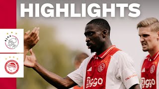 Carlos Forbs in form 🔥🇵🇹   Highlights amp Reactions Ajax  Olympiakos  Friendly [upl. by Darius]