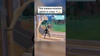 Katana rotation glitch ✅ fortnite fortniteclips fortniteshorts fortnitetutorial [upl. by Arimat241]