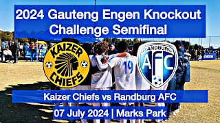 HIGHLIGHTS  Kaizer Chiefs vs Randburg AFC  2024 Gauteng Engen Knockout Challenge Semifinal [upl. by Henriha519]