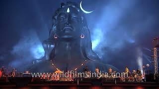 Sounds Of Isha  Mahashivratri celebration at Adiyogi [upl. by Braeunig]