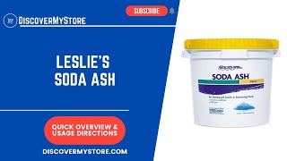 How to Use Leslies Soda Ash [upl. by Colier]