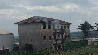 incêndio em residência em Jandaia do Sul [upl. by Ellmyer]