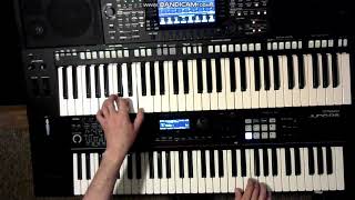 Ricchi e Poveri  Mamma Maria cover instrumental keyboard [upl. by Nehpets]