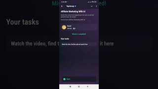 Affiliate marketing with AI  Minimalist Budget That Works  Tap Swap Code  Tapswap tapswap [upl. by Cathie840]