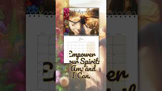 I Am Affirmations 2025 Calendar iamaffirmation calendar2025 shortsvideo [upl. by Onitrof]