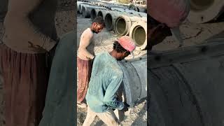 How Concrete Sewage Pipes Are Made Manufacturing Process Overview [upl. by Liddle]