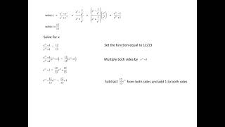 Given tanhx solve for x [upl. by Otit]