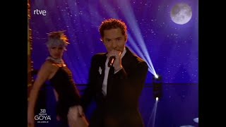 David Bisbal Actuación Premios Goya 2024 [upl. by Ecirpac583]