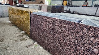 Top 25 Colours Granite price list Granite wholesale price in India [upl. by Dahsra81]