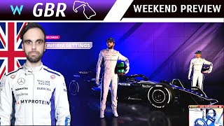 F1 2024 Full Career Mode BRITISHGP  Weekend Preview  Williams FW46 [upl. by Solitta547]