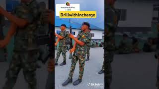 Rifle drills display on Slow March Nigerian Navy [upl. by Pasol]