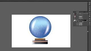 Create a Snow Globe Vector in Adobe Illustrator [upl. by Schreib]