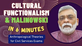 Exploring Cultural Functionalism And MALINOWSKI In Just 6 Minutes  Anthropological Theories [upl. by Tecil]