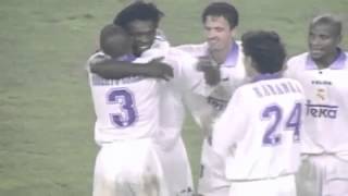 Clarence Seedorf  Amazing Long Shot against Atlético Madrid 1997 [upl. by Hermy383]