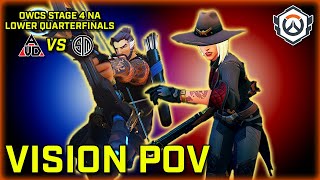 Vision POV FASTEST OWCS Match Ever  Rad x Avidity vs TSM  Lower Quarterfinal Stage 4 ME  NA [upl. by Corey973]