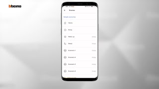 App HomeControl BTicino cómo personalizar escenarios [upl. by Suilenroc104]