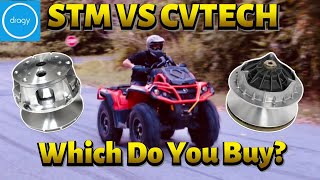 STM vs CVTECH Primary Clutch Shootout Which Clutch Do You Buy Shocking Results  Dragy Based Data [upl. by Tterag]