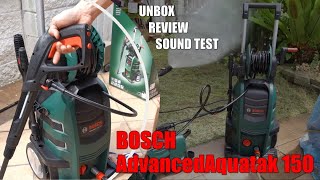 Bosch Advanced Aquatak 150  Unbox Parts Setup and Sound Test [upl. by Haldas]