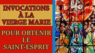 ✨️ PRIÈRES à la VIERGE MARIE pour OBTENIR le SAINTESPRIT ✨️ [upl. by Luben217]