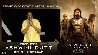 Producer Ashwini Dutt Speech at Kalki2898AD PreReleaseEventMumbai Prabhas  Deepika  NagAshwin [upl. by Anyah]