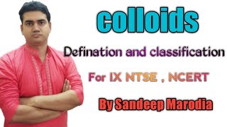 Colloids class 9 [upl. by Anomar]