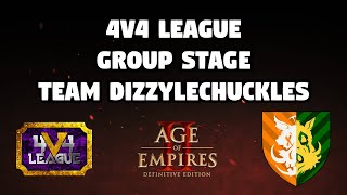 Akkal 4v4 league  div 4  Group stage  vs Team DizzyLeChuckles [upl. by Sualokcin370]