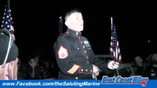 SSgt Tim Chambers the Saluting Marine [upl. by Gellman24]