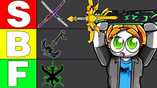 I Ranked EVERY Sword in Blox Fruits [upl. by Sawtelle]