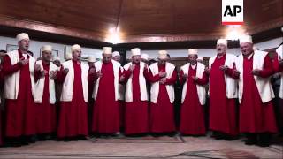 Sufi dervishes perform rituals to mark spring festival or Newroz [upl. by Kaden]