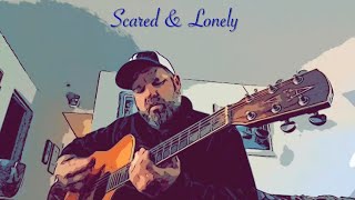 Mike Malone  Scared amp Lonely 🎸🔥 😱 original acoustic guitar punk rock song [upl. by Linus]