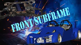 Scratch Build Design  2 front sub frame [upl. by Rowen]