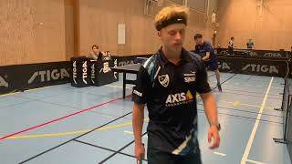 Malte Nilsson vs Ethan Li  Men 20  Sweden Star Rekordspelen 2024 [upl. by Blanc]