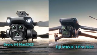 💢DJI Mavic 3 Pro Copy Drone K6 Max 2023 [upl. by Nwadrebma20]